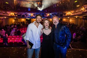 Ben Freeman, Gina Beck and Graham Norton @ BroadwayWorld Ben Freeman, Gina Beck and Graham Norton Photo