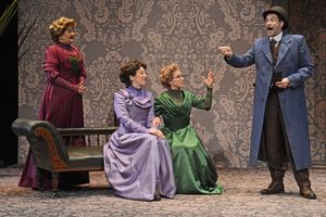 Geraldine Fitzgerald, Sue Devaney and John Gully @ BroadwayWorld Geraldine Fitzgerald, Sue Devaney and John Gully Photo