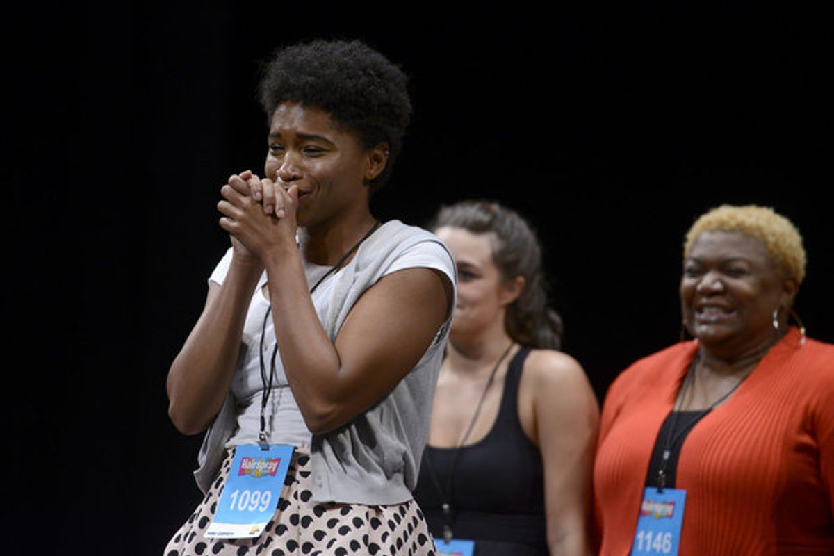 Unissa Cruse-Ferguson at NBC Announces Winner of HAIRSPRAY LIVE's Dance-Off; Maddie Baillio Performs National Anthem