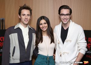 Reeve Carney, Victoria Justice and Ryan McCartan @ BroadwayWorld Reeve Carney, Victoria Justice and Ryan McCartan Photo