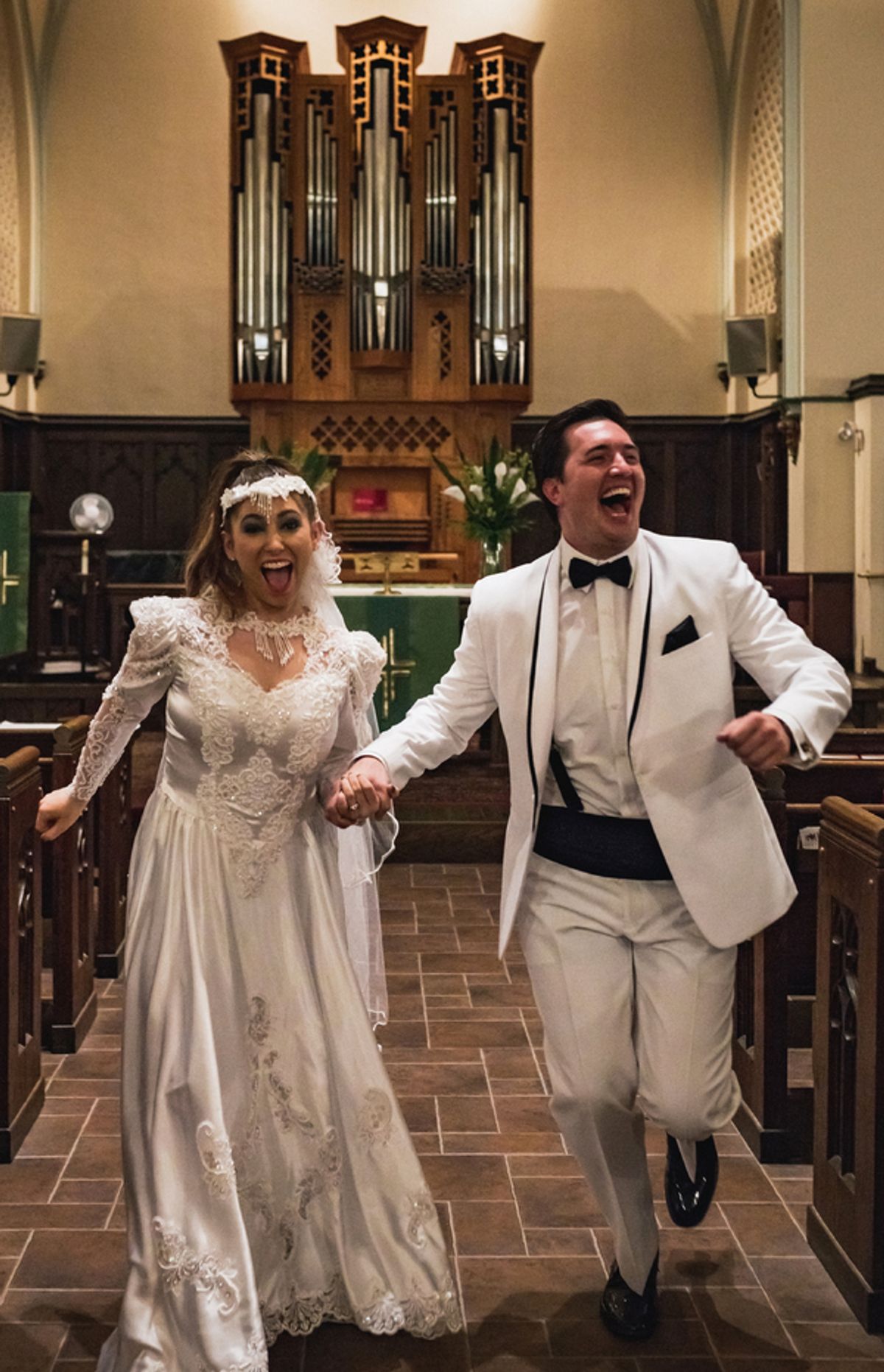 Hannah Aaron Brown, Billy Minshall and Mitchell Conti  at 