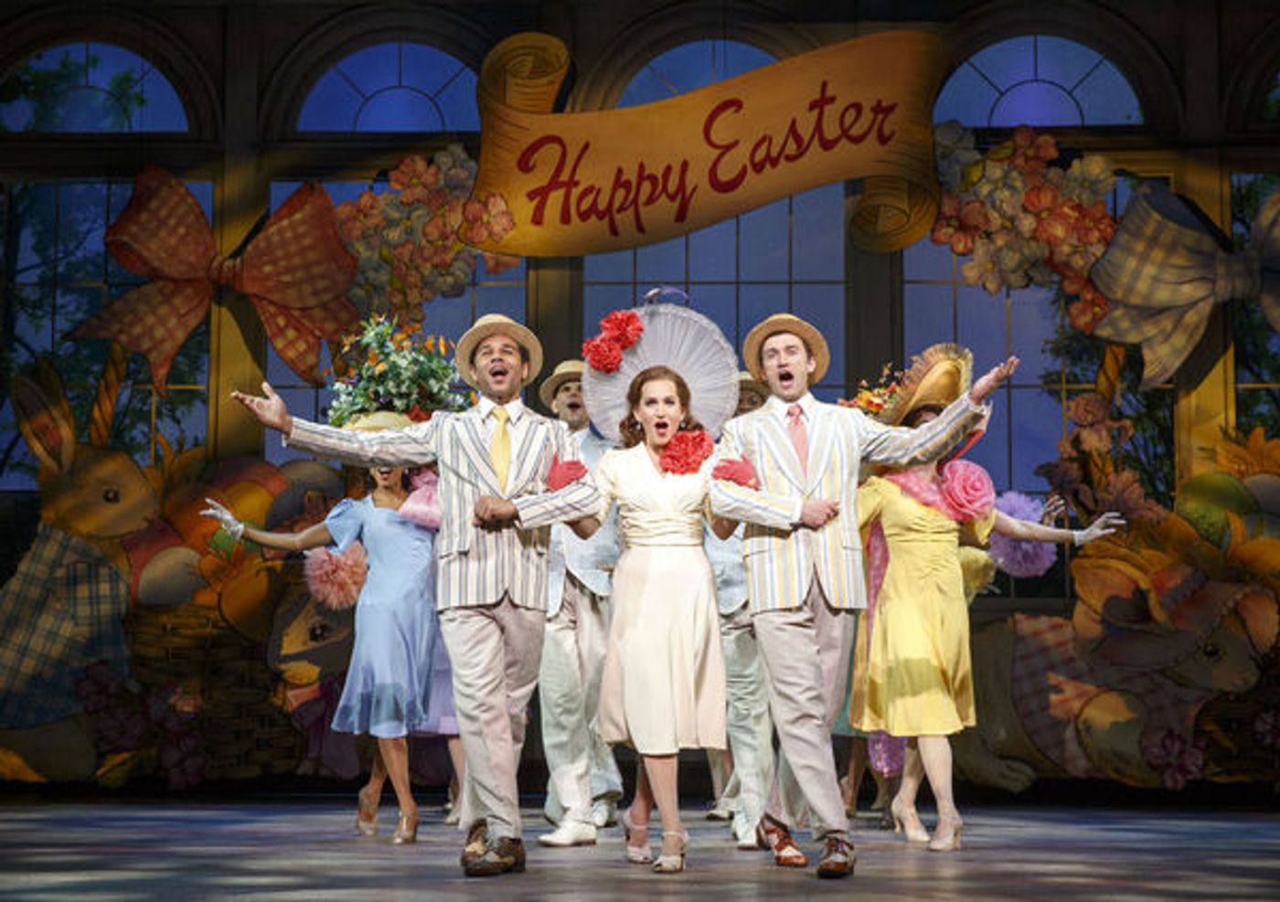 Photo Flash: First Look at Corbin Bleu, Lora Lee Gayer and Bryce Pinkham in Broadway's HOLIDAY INN  Image