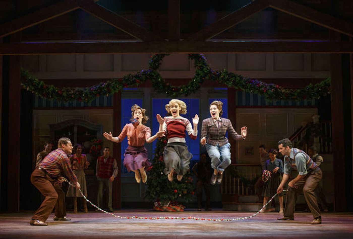 Photo Flash: First Look at Corbin Bleu, Lora Lee Gayer and Bryce Pinkham in Broadway's HOLIDAY INN  Image