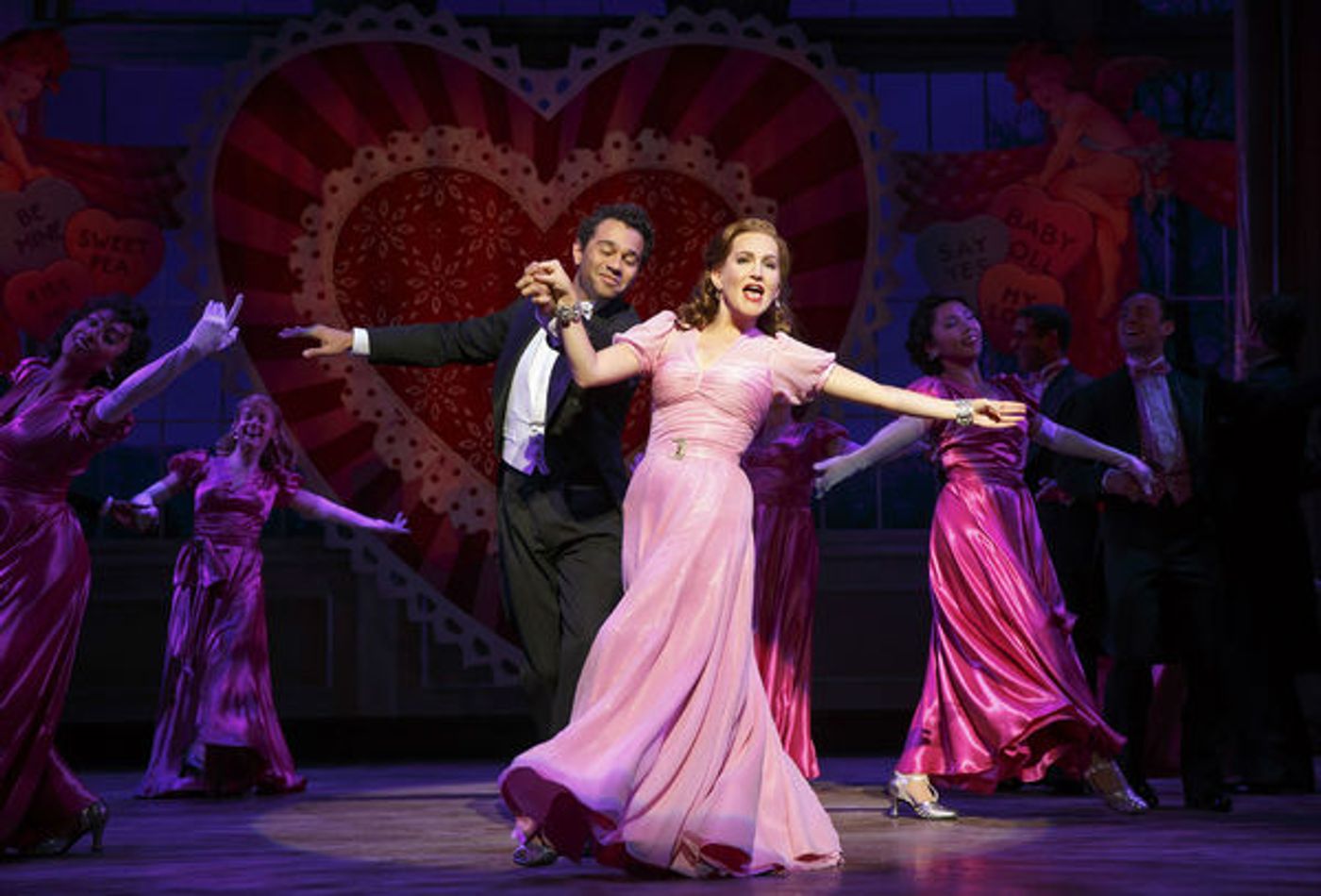 Photo Flash: First Look at Corbin Bleu, Lora Lee Gayer and Bryce Pinkham in Broadway's HOLIDAY INN  Image