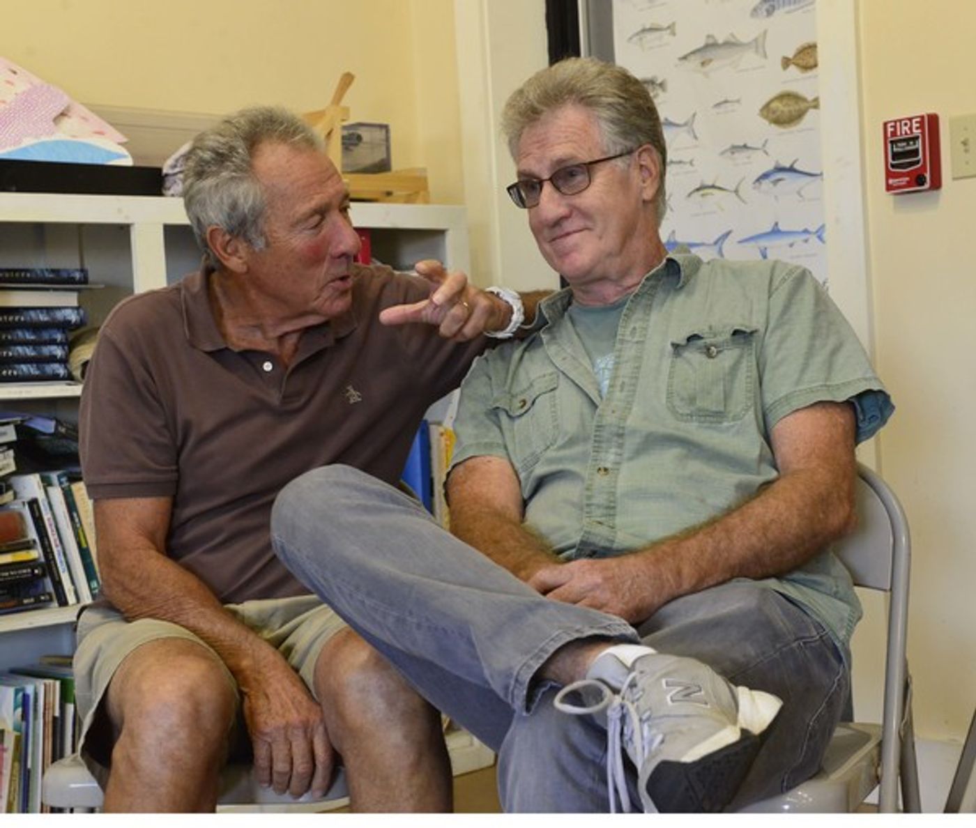 Photo Flash: In Rehearsal with Israel Horovitz's MAN IN SNOW Premiere at Gloucester Stage  Image