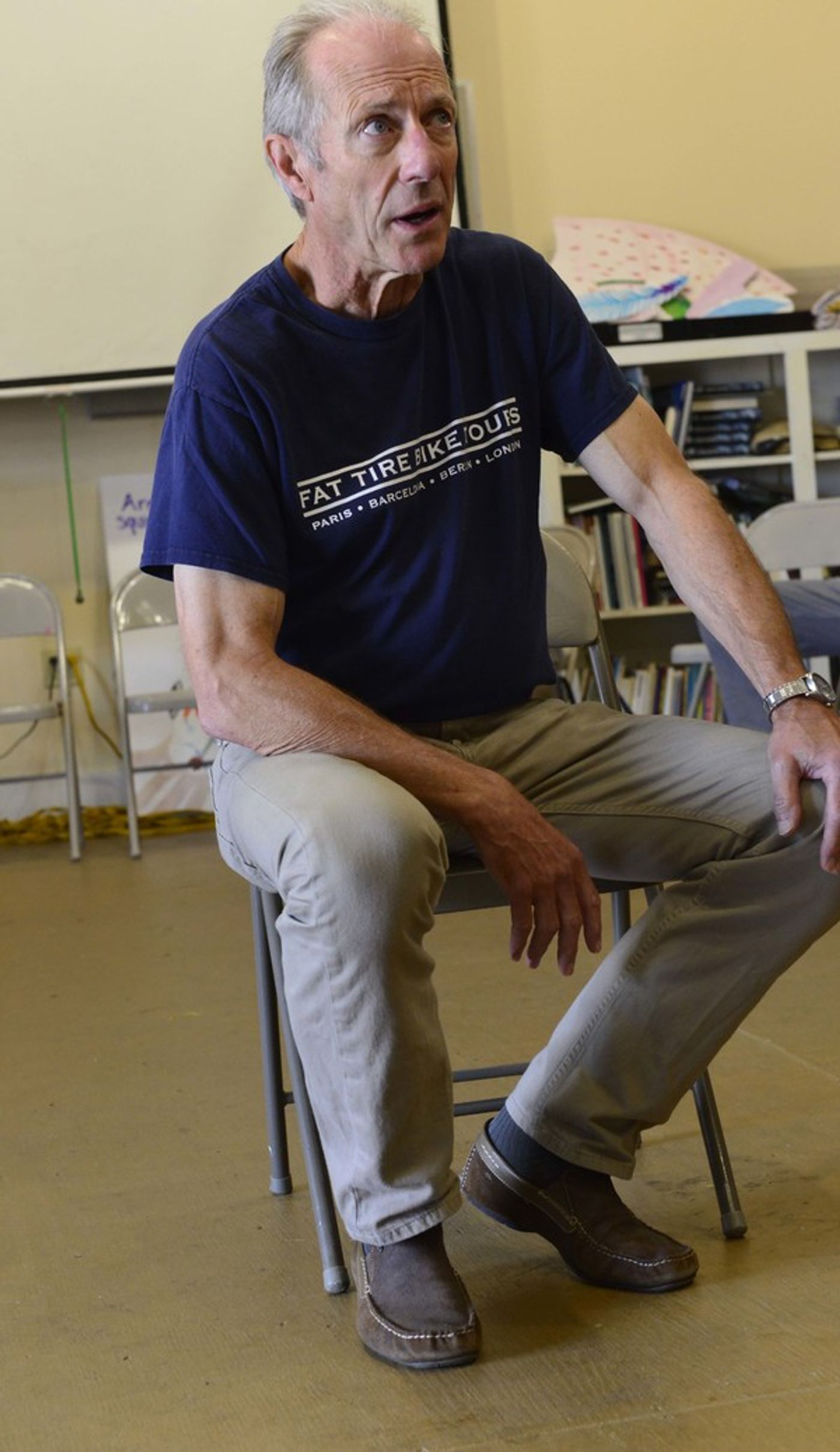 Photo Flash: In Rehearsal with Israel Horovitz's MAN IN SNOW Premiere at Gloucester Stage  Image