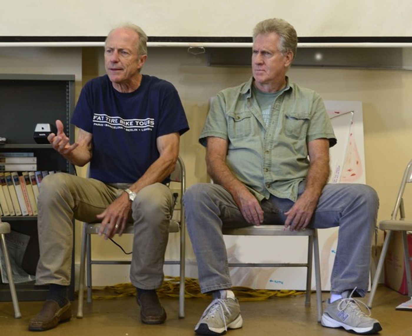 Photo Flash: In Rehearsal with Israel Horovitz's MAN IN SNOW Premiere at Gloucester Stage  Image