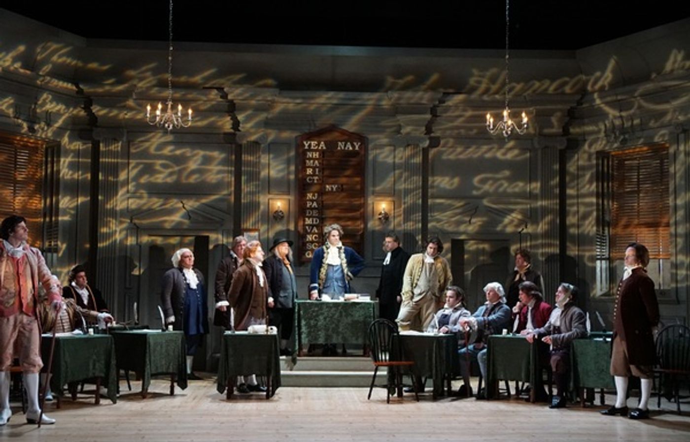 Photo Flash: First Look at Jamie LaVerdiere, David Studwell and More in 1776 at the Engeman  Image