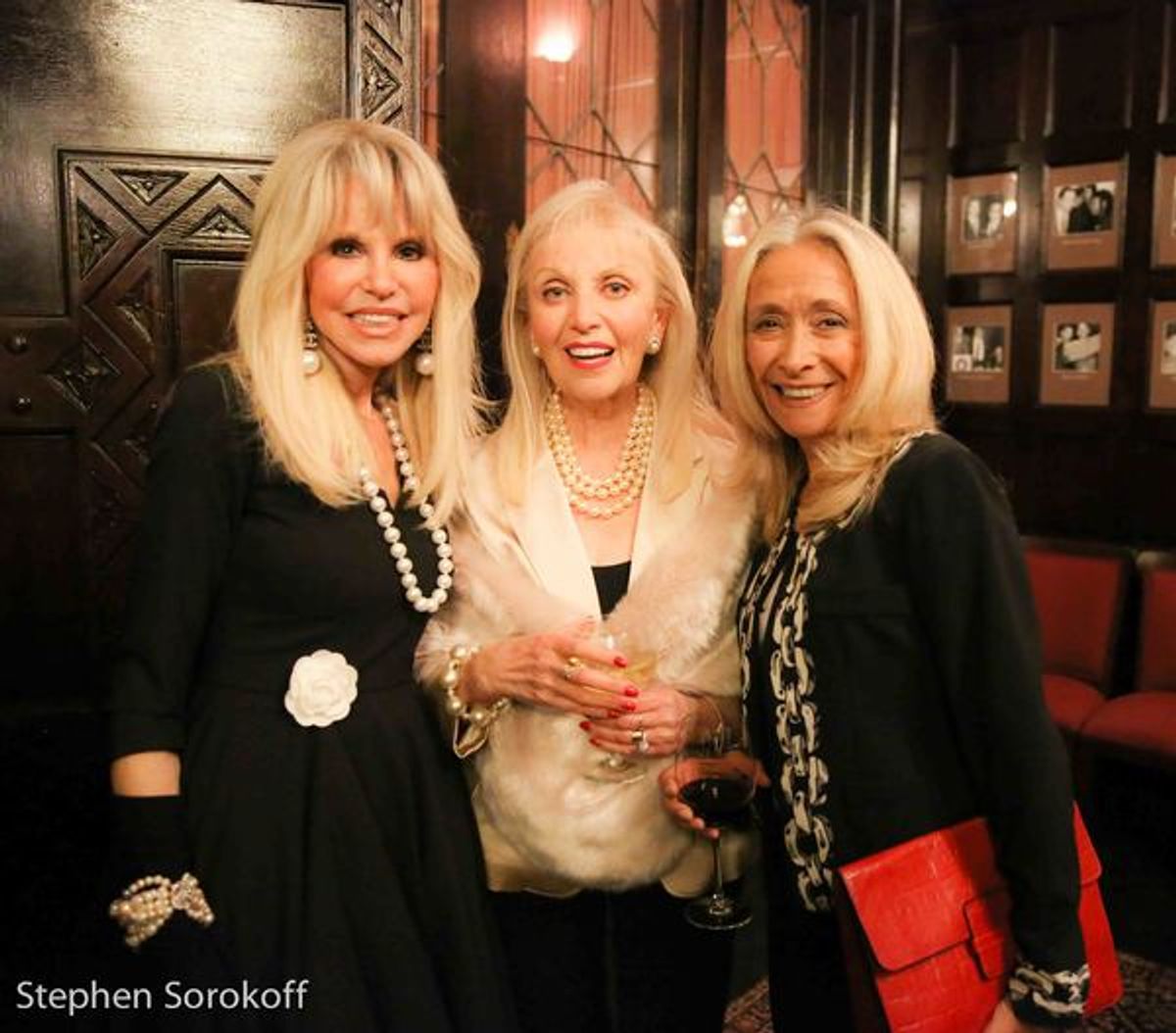 Georgia Witkin Tadross, Lillian Shiller, Eda Sorokoff at 