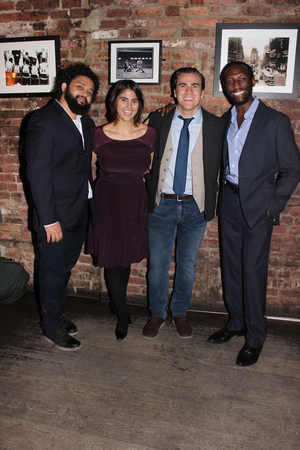 Nathan Alan Davis, Megan Sandberg-Zakian, Rowan Vickers and Phillip James Brannon Photo