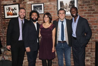 Jeremy Blocker, Nathan Alan Davis, Megan Sandberg-Zakian, Rowan Vickers and Phillip J Photo