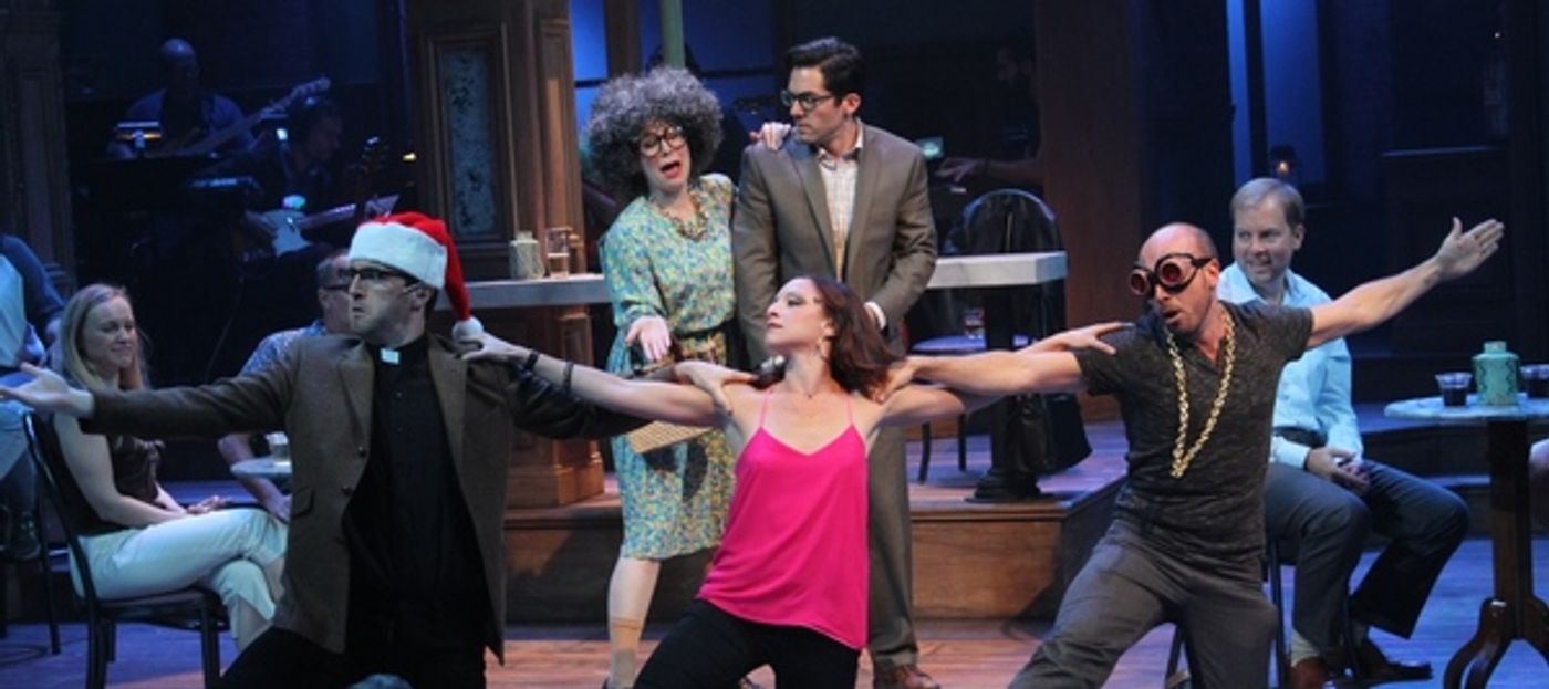 Photo Flash: First Look at Katerina Papacostas, Matthew Schatz and More in FIRST DATE  Image