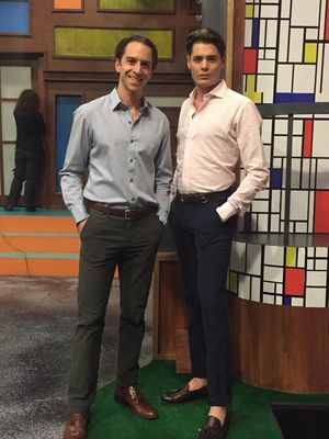 Skyler Adams and Sawyer Smith @ BroadwayWorld Skyler Adams and Sawyer Smith Photo