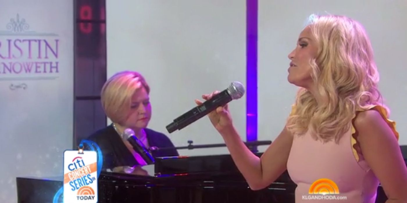 VIDEO: Kristin Chenoweth Performs 'You're My Saving Grace' on TODAY  Image