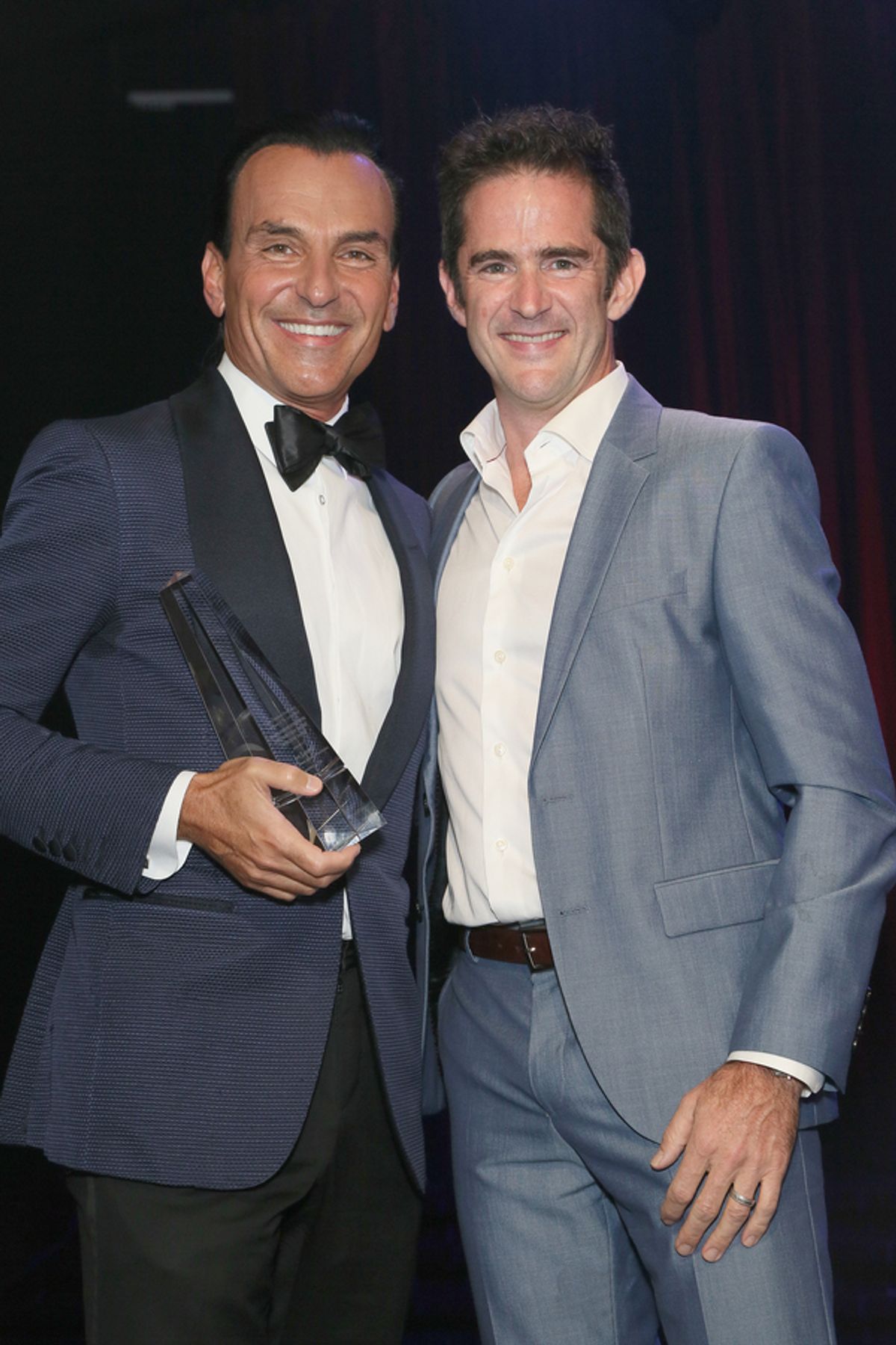 Honoree Joe Lanteri and Andy Blankenbuehler at 