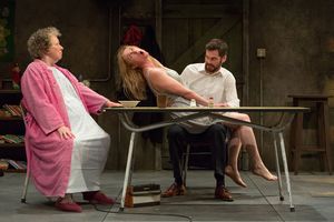 Marie Mullen, Aisling O'Sullivan and Marty Rea  Photo