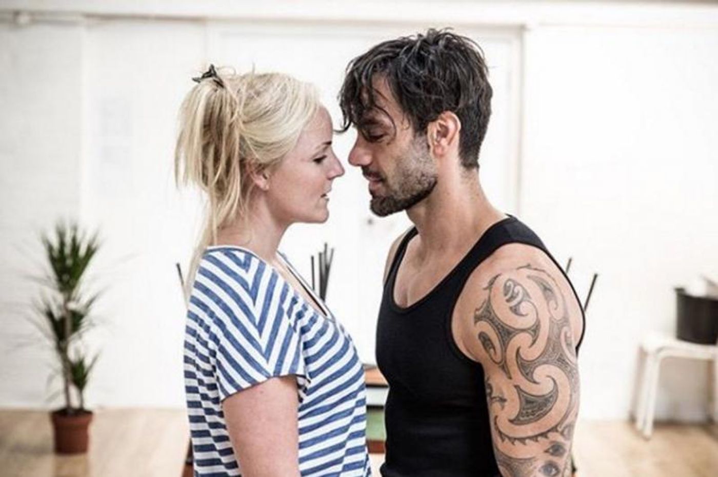 Photo Flash: Ramin Karimloo and Kerry Ellis Prep for MURDER BALLAD's UK Premiere!  Image