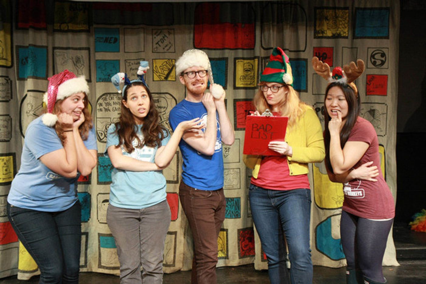 Photo Flash: Sneak Peek at Barrel of Monkeys' THAT'S WEIRD, GRANDMA: THE HOLIDAY SPECIAL RETURNS  Image