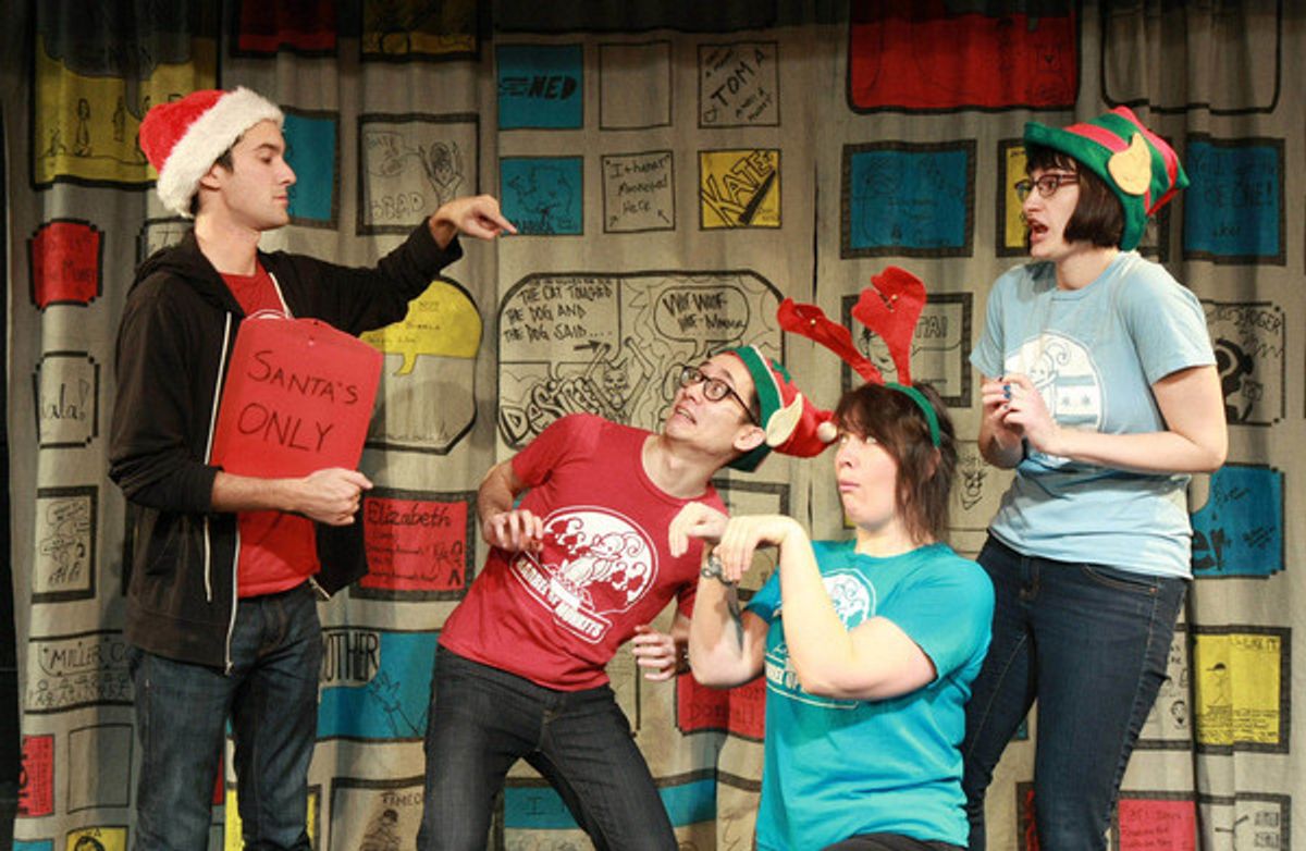 Nick Hart, Tai Palmgren, Gwen Tulin and Zoe Schwartz at 