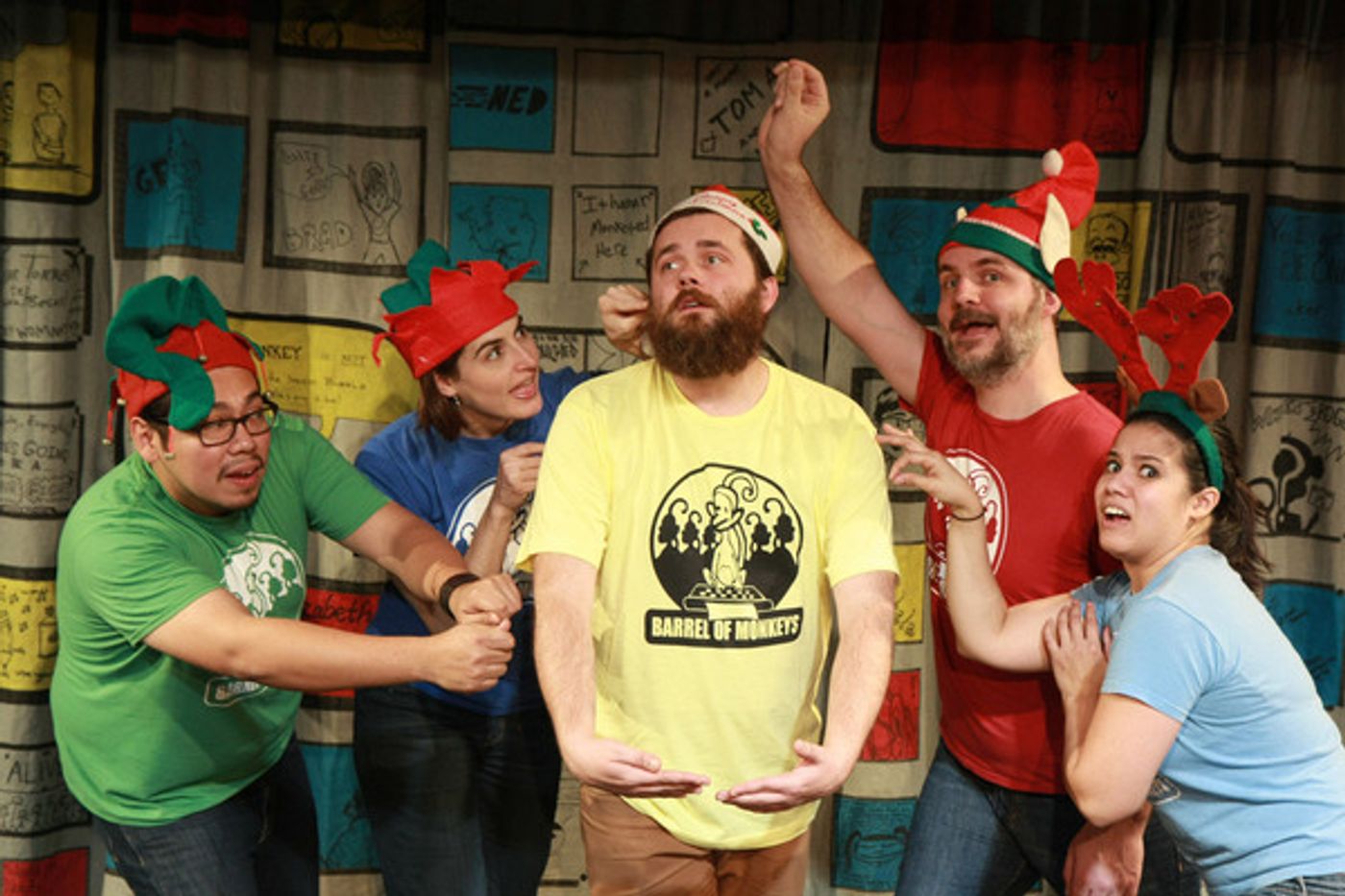 Photo Flash: Sneak Peek at Barrel of Monkeys' THAT'S WEIRD, GRANDMA: THE HOLIDAY SPECIAL RETURNS  Image