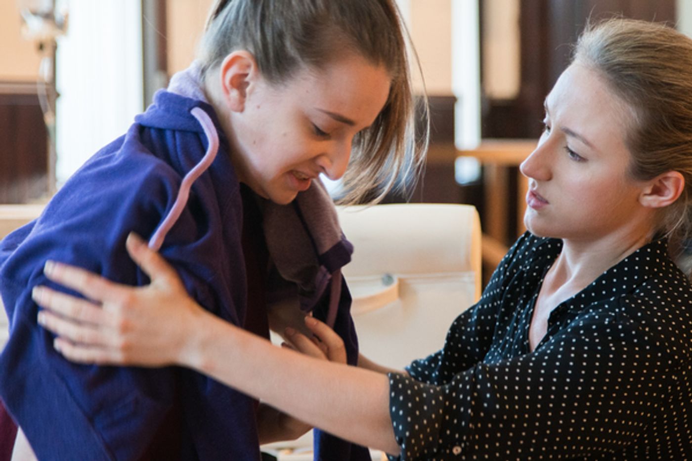 Photo Flash: In Rehearsal for Steppenwolf for Young Adults' THE BURIALS  Image