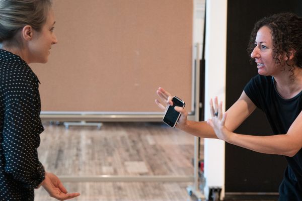 Olivia Cygan and Kristina Valada-Viars  Photo