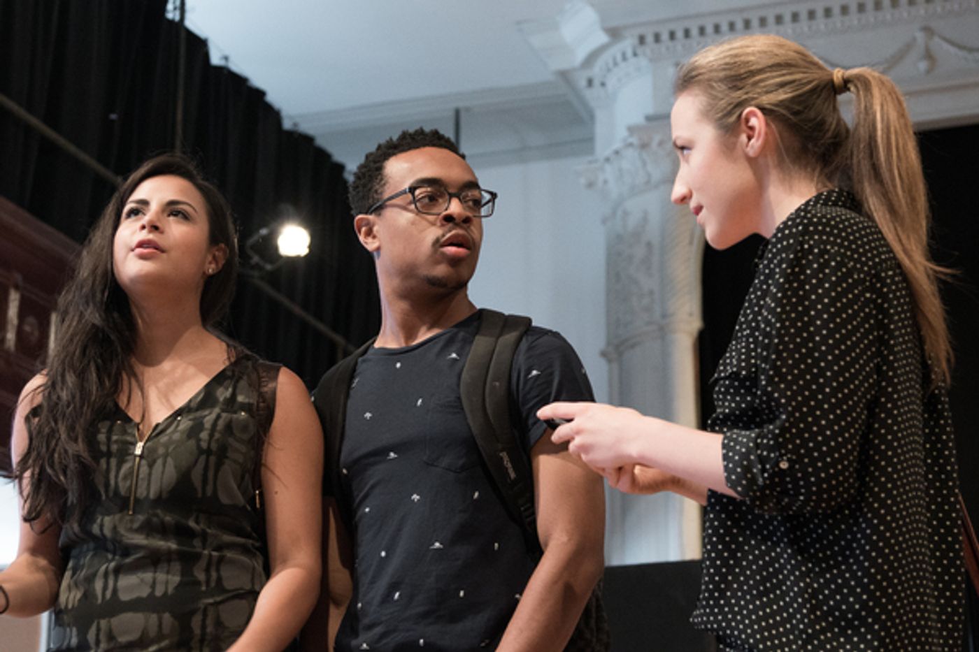 Photo Flash: In Rehearsal for Steppenwolf for Young Adults' THE BURIALS  Image