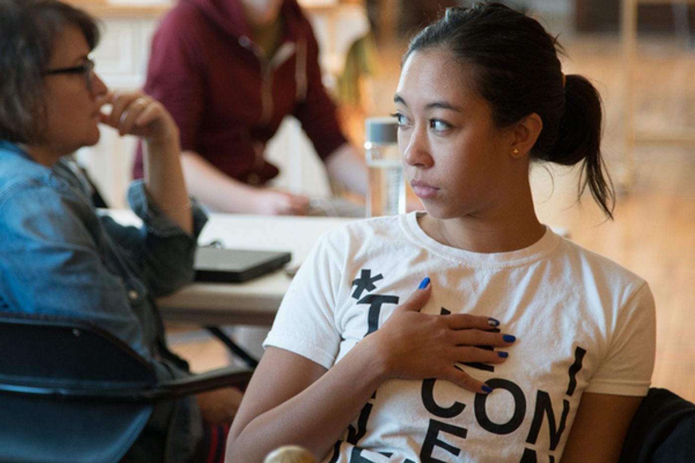 Photo Flash: In Rehearsal for Steppenwolf for Young Adults' THE BURIALS  Image