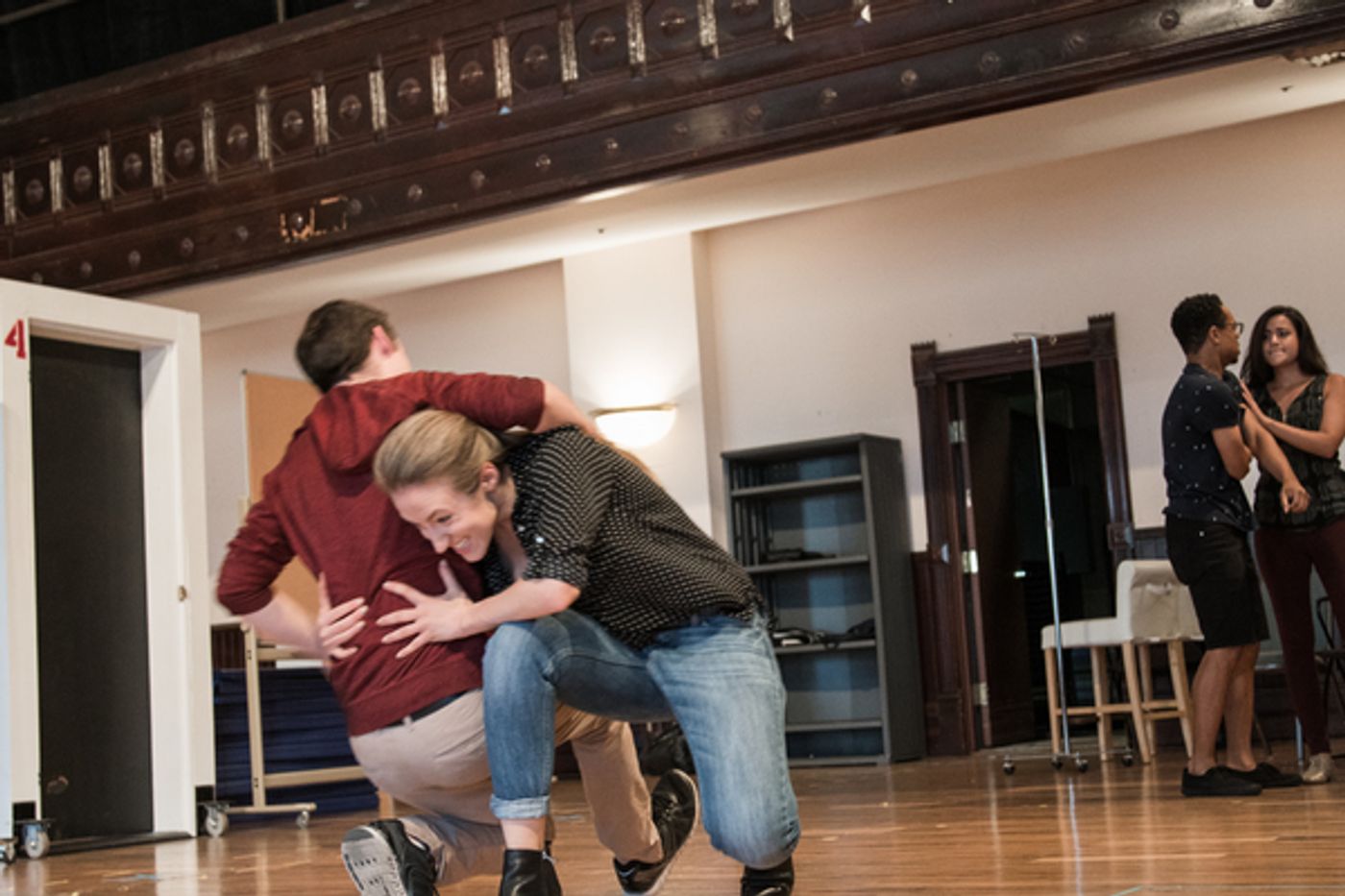 Photo Flash: In Rehearsal for Steppenwolf for Young Adults' THE BURIALS  Image