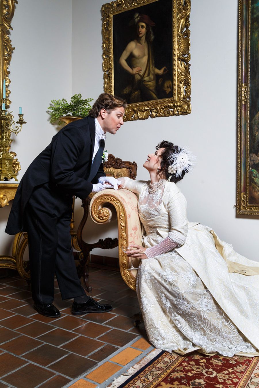 Photo Flash: First Look at LA TRAVIATA at Artifacts Antique Store in Pittsburgh Image