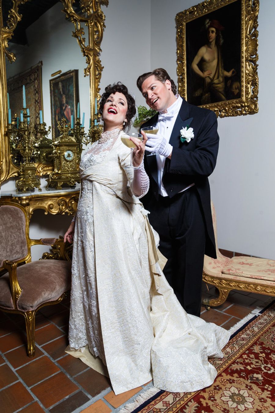 Photo Flash: First Look at LA TRAVIATA at Artifacts Antique Store in Pittsburgh Image