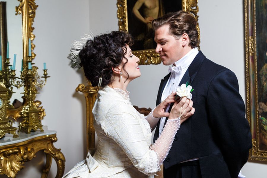 Photo Flash: First Look at LA TRAVIATA at Artifacts Antique Store in Pittsburgh Image