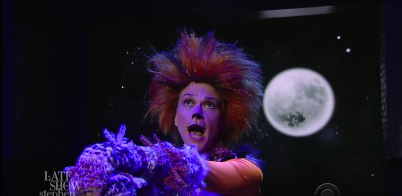 VIDEO: Sutton Foster & Stephen Colbert Star in Modernized CATS on Broadway!  Image