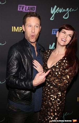 Michael Rosenbaum and Sara Rue @ BroadwayWorld Michael Rosenbaum and Sara Rue Photo
