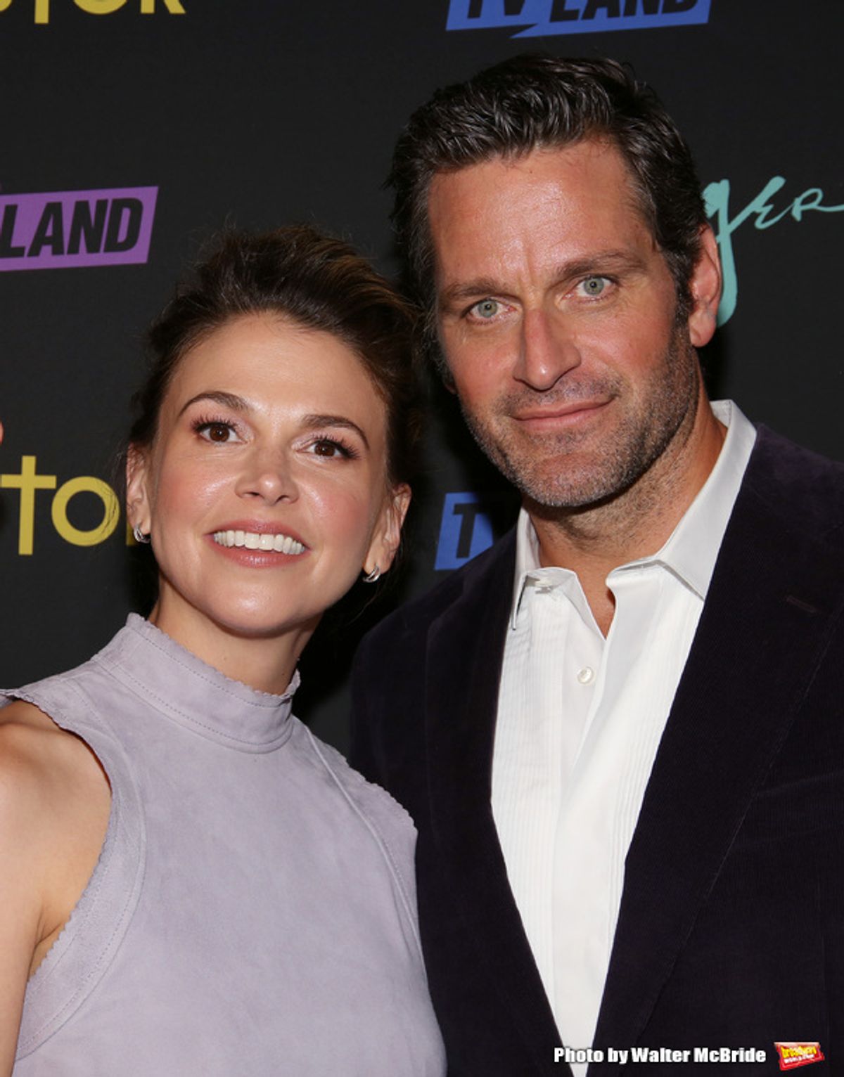 Sutton Foster and Peter Hermann at 