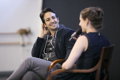 Lin-Manuel Miranda, Suzanne Appel Photo
