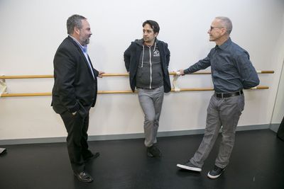 Lin-Manuel Miranda, Jason D. Palmquist, Glenn Edgerton Photo