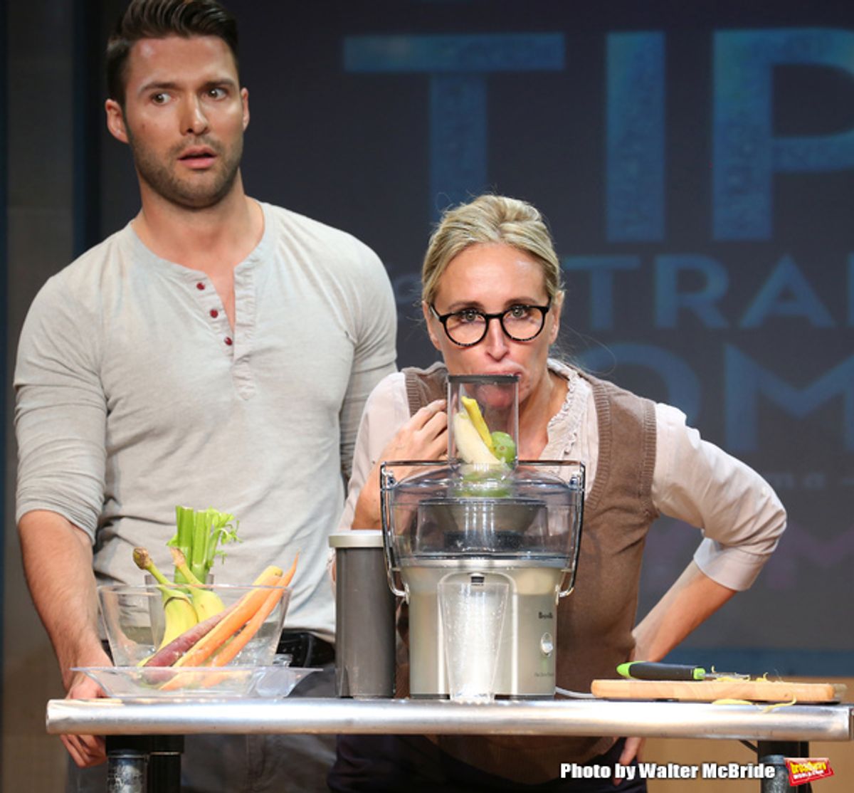 Michael Milton and Sonja Morgan at 