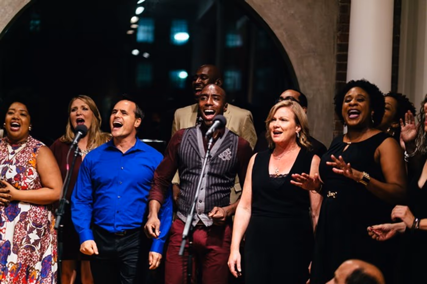 Photo Flash: Norm Lewis, Kate Baldwin, Megan Hilty, Corbin Bleu and More Take Part in Parlor Night with Broadway Inspirational Voices Image