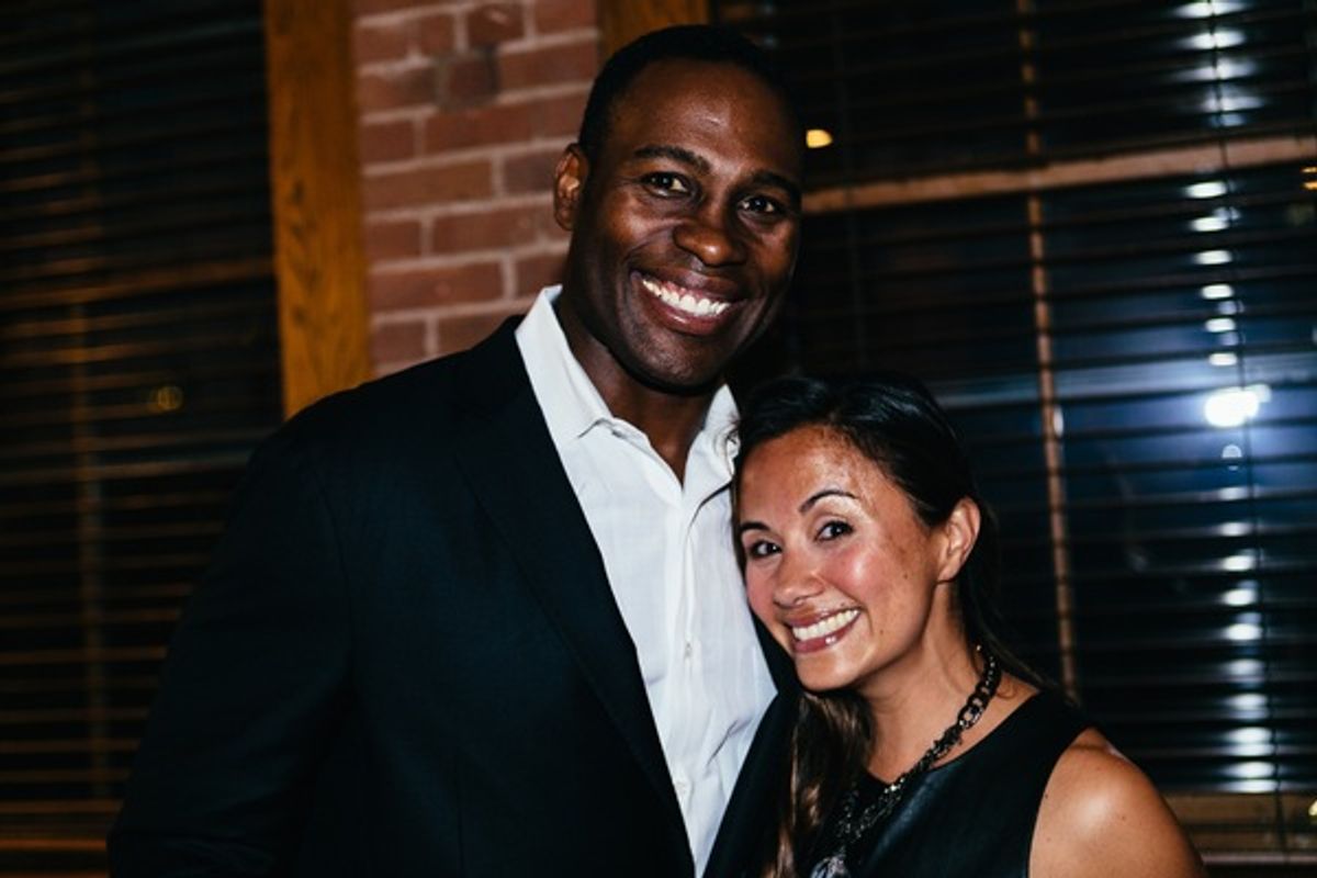 Di Ana Pisarri and Tony Richardson at 