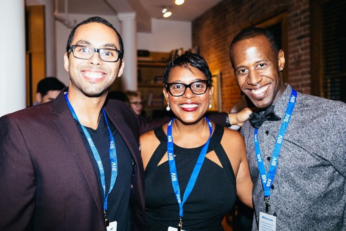 Jessie Nager, Schele Williams and Marcus Paul James at 