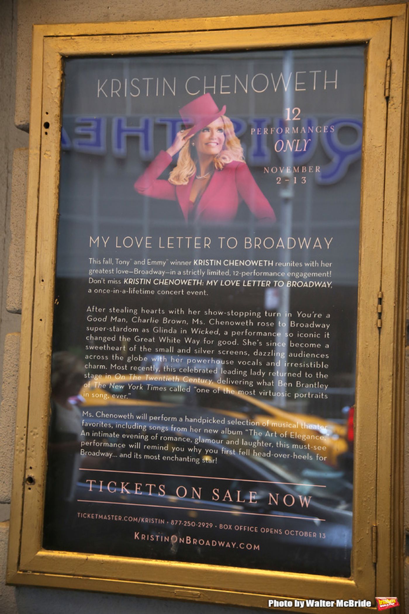 Up on the Marquee: KRISTIN CHENOWETH: MY LOVE LETTER TO BROADWAY  Image