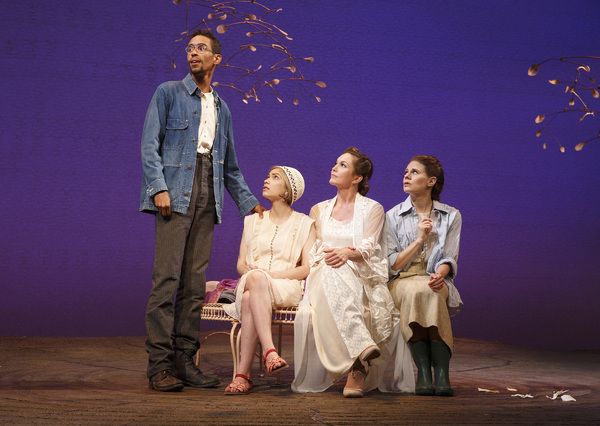 Kyle Beltran, Tavi Gevinson, Diane Lane and Celia Keenan-Bolger Photo