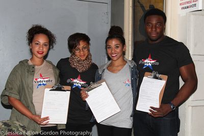 Jasmine Cephas Jones, Syndee Winters, Sasha Hollinger and Okieriete Onaodowan Photo