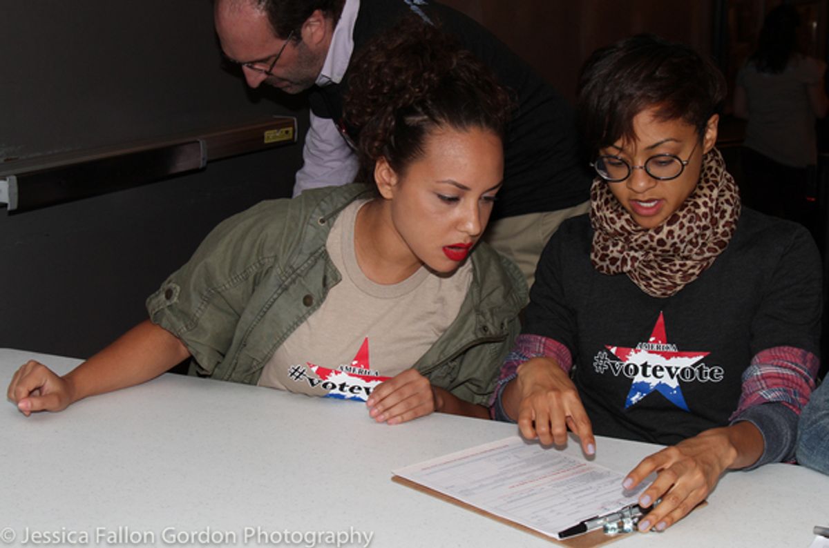 Jasmine Cephas Jones and Syndee Winters at 