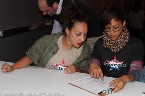 Jasmine Cephas Jones and Syndee Winters @ BroadwayWorld Jasmine Cephas Jones and Syndee Winters Photo