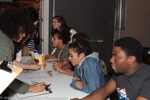 Jasmine Cephas Jones, Syndee Winters, Sasha Hollinger and Okieriete Onaodowan @ BroadwayWorld Jasmine Cephas Jones, Syndee Winters, Sasha Hollinger and Okieriete Onaodowan Photo