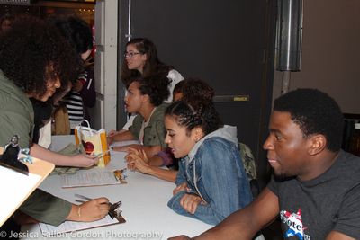 Jasmine Cephas Jones, Syndee Winters, Sasha Hollinger and Okieriete Onaodowan Photo