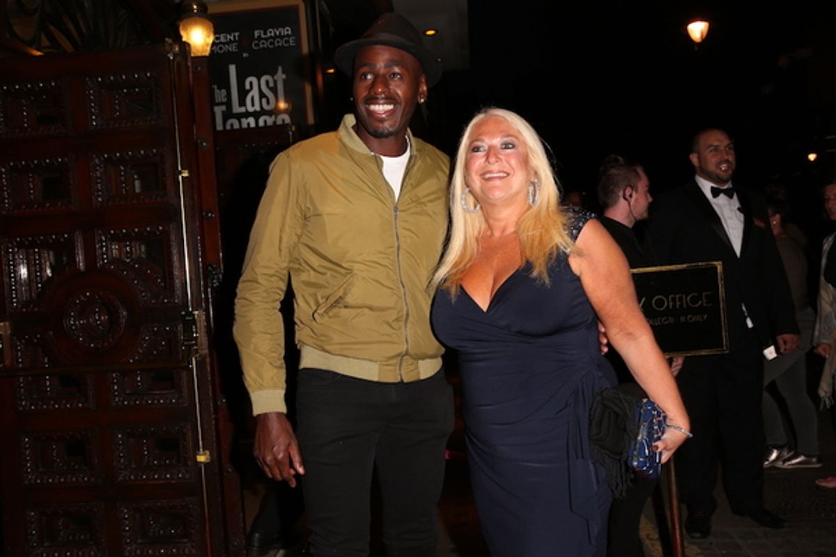 Ben Ofoedu and Vanessa Feltz at 