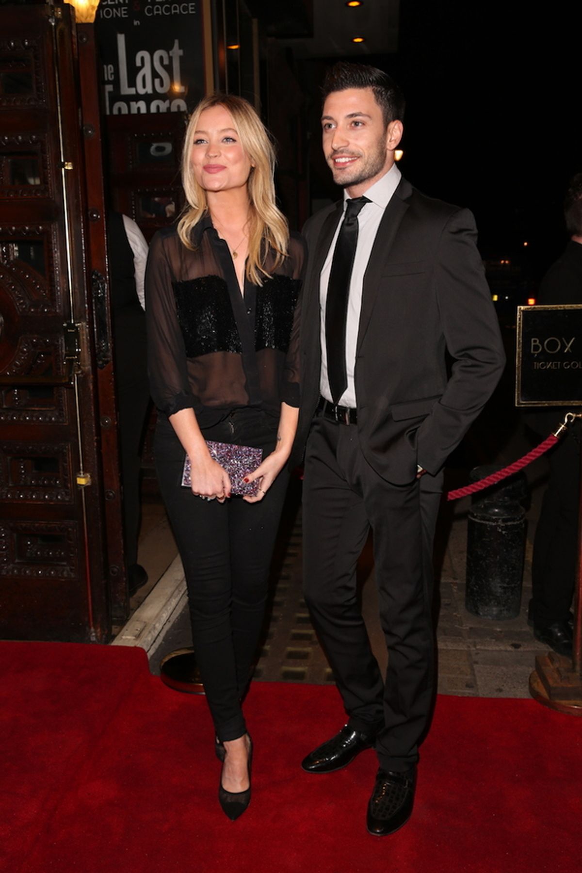 Laura Whitmore and Giovanni Pernice at 